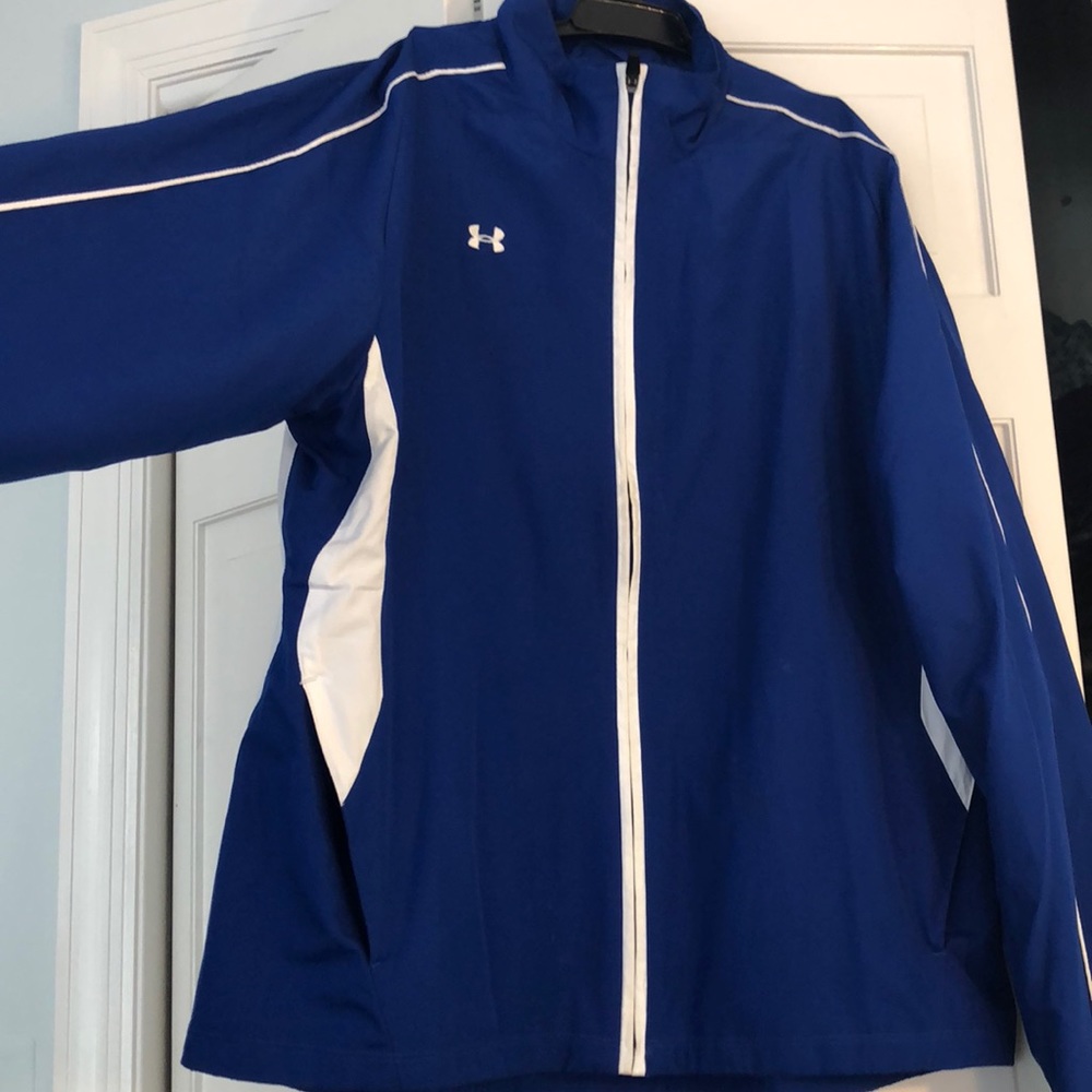 Under Armour windbreaker jacket blue